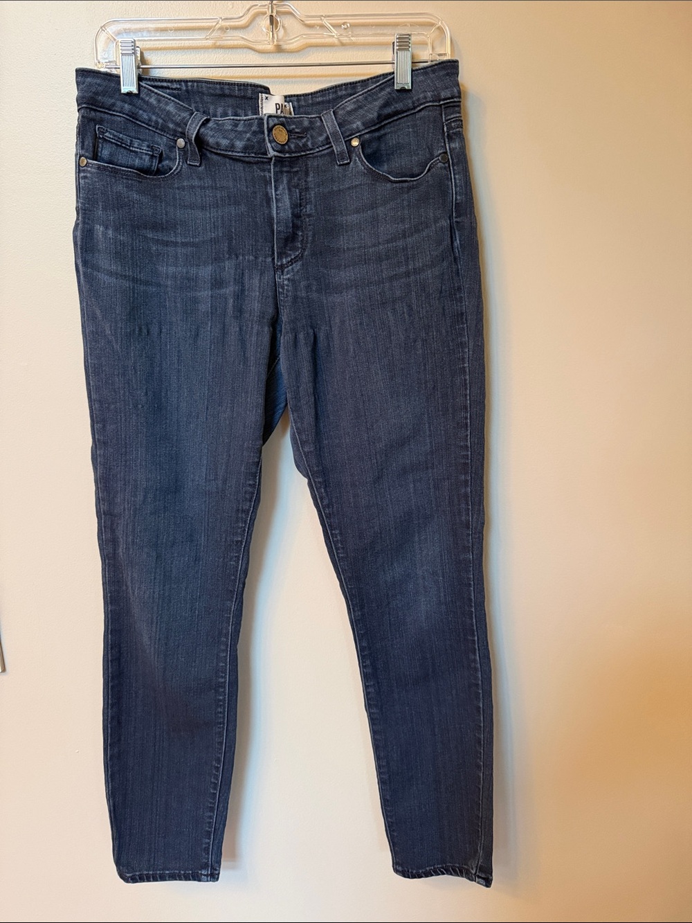 PAIGE Verdugo Ankle Jean in Deep Indigo